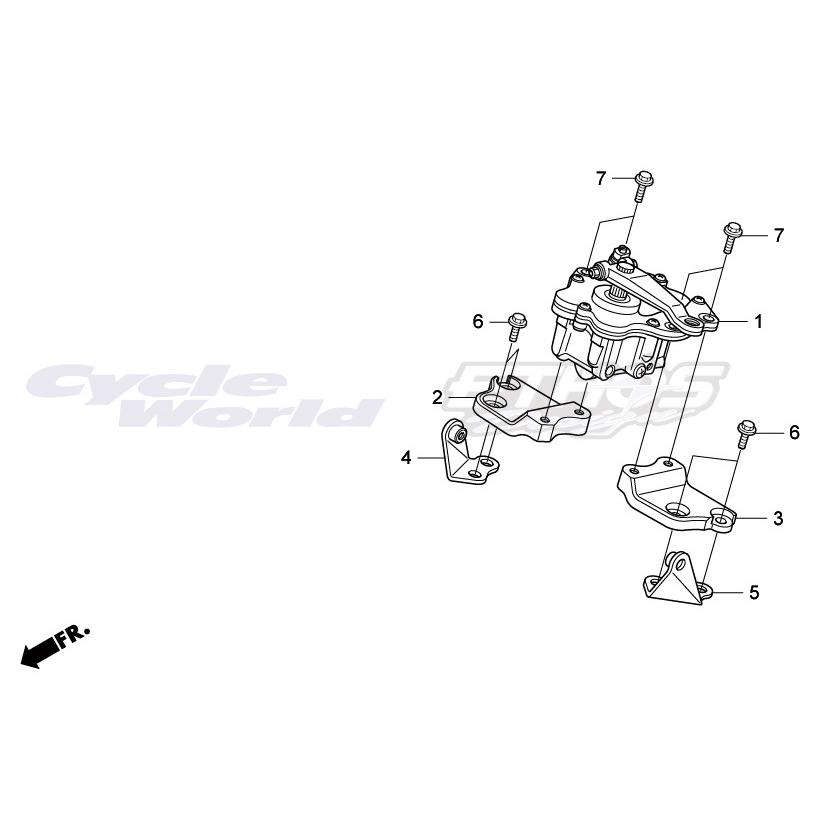 ホンダ（HONDA） 53700-NLR-003 ダンパーASSY,ステアリング CBR1000RR