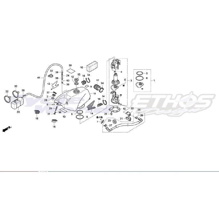※専用 ホンダ（HONDA） 80115-GS3-000 サイドカラー HRC ホンダレーシング