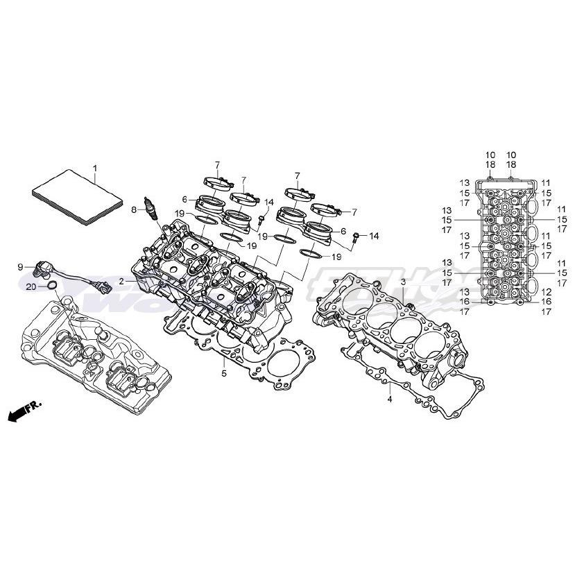 パーツ T ホンダ 90040-NLS-000 ボルトCOMP,スタッド 9X145.5 CBR1000RR-SP2