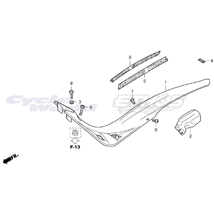 ホンダ（HONDA） 90116-MAS-E00 ボルト,SPL 6×16 RTL300R 2017 HRC