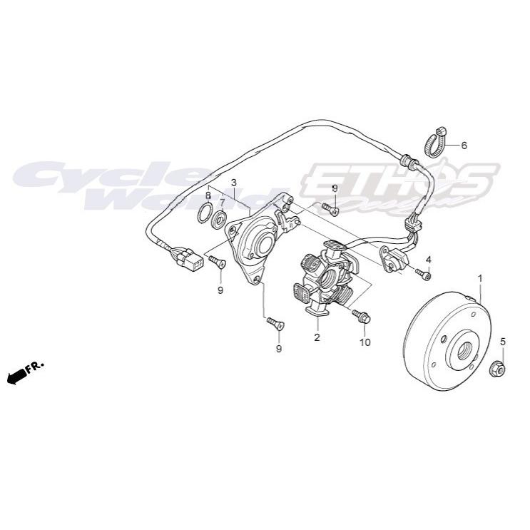 ホンダ（HONDA） 90309-375-003 ナット,フランジ 12MM HRC : エトス