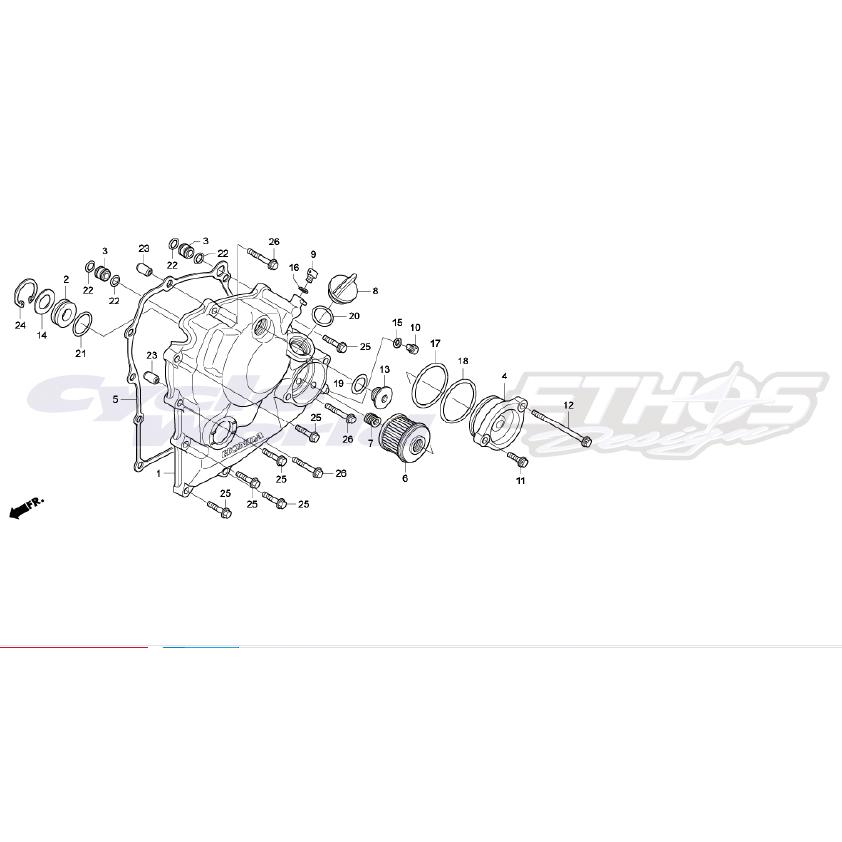 専用商品 ホンダ（HONDA） 90543-273-000 パッキン,ドレン HRC ホンダレーシング