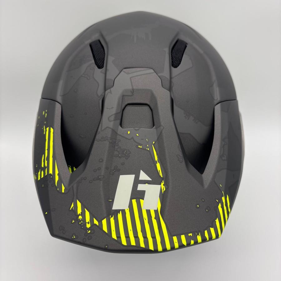 HC1041G ZONE PRO CAMO グレーカモ HEBO エボ トライアルヘルメット