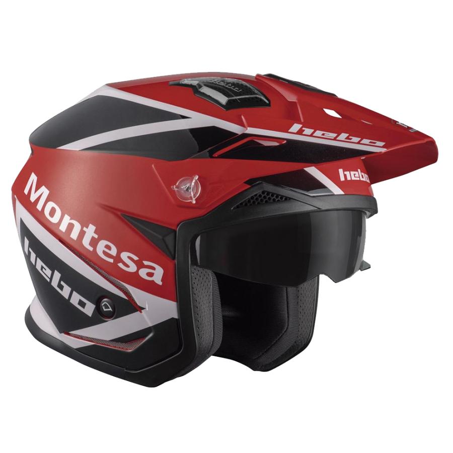 Hc1158 Zone5air Montesaクラシック Hebo エボ トライアルヘルメット 競技用公道走行不可 Hc1158 エトスデザイン 通販 Yahoo ショッピング