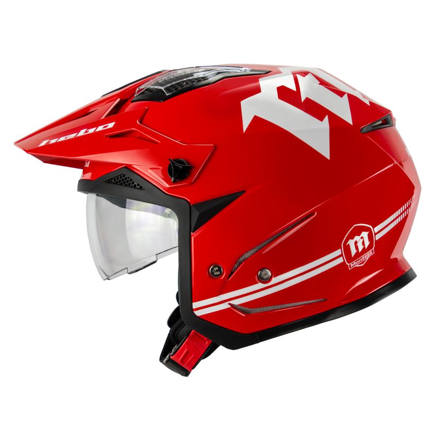 HC1180R ZONE5AIR MONTESAクラシック HEBO エボ トライアルヘルメット
