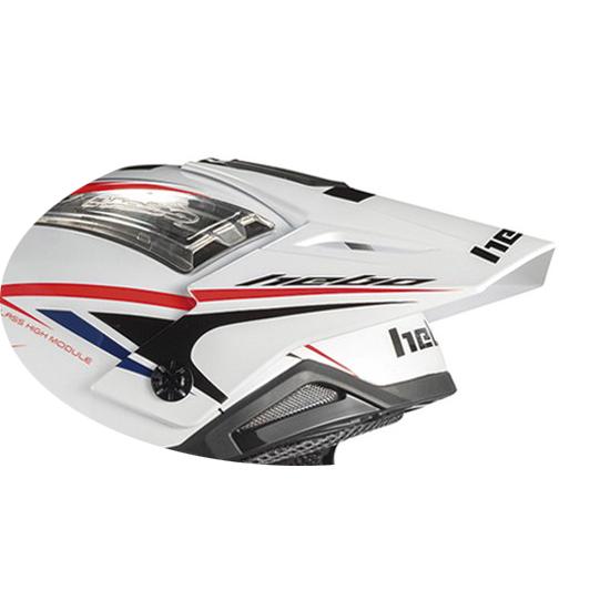 HCR1036B ZONE4 ピークバイザー エクストリーム ホワイト HEBO エボ 