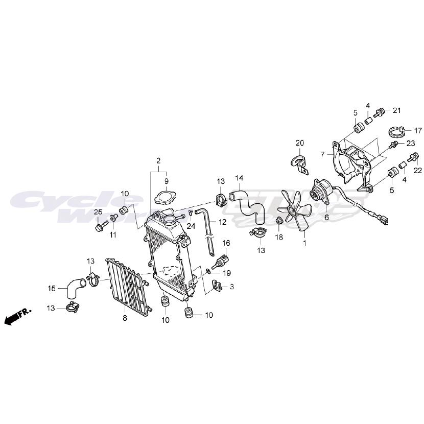 ホンダ（HONDA） 19009-KT7-000 ファンCOMP,クーリング RTL300R 2017