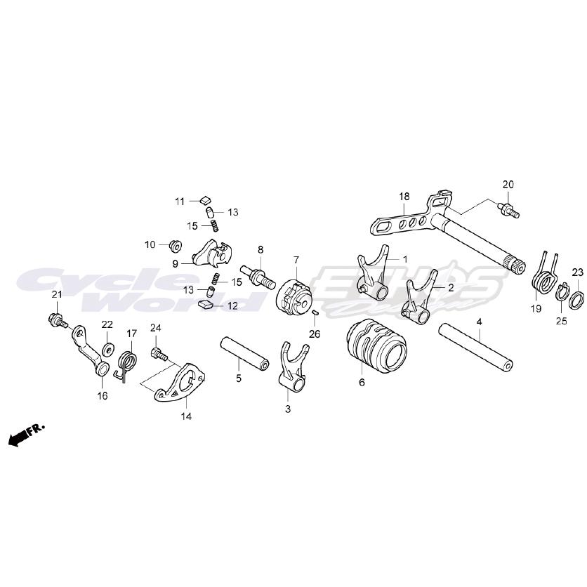 ホンダ（HONDA） 24324-KA3-711 ポールA,ラチェット RTL300R 2017 HRC