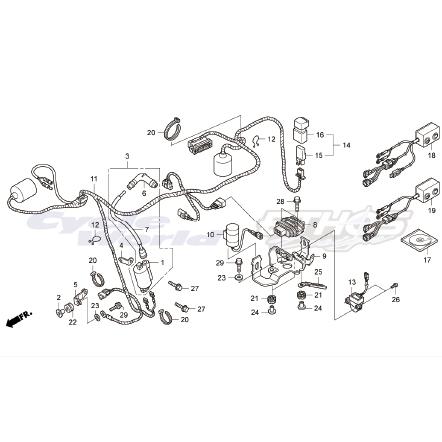 アオさん専用 ホンダ（HONDA） 30500-ML7-013 コイルCOMP,イグニッション RTL300R
