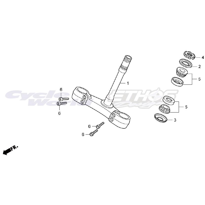 ホンダ（HONDA） 91015-425-831 ベアリング,ヘッドパイプアッパー