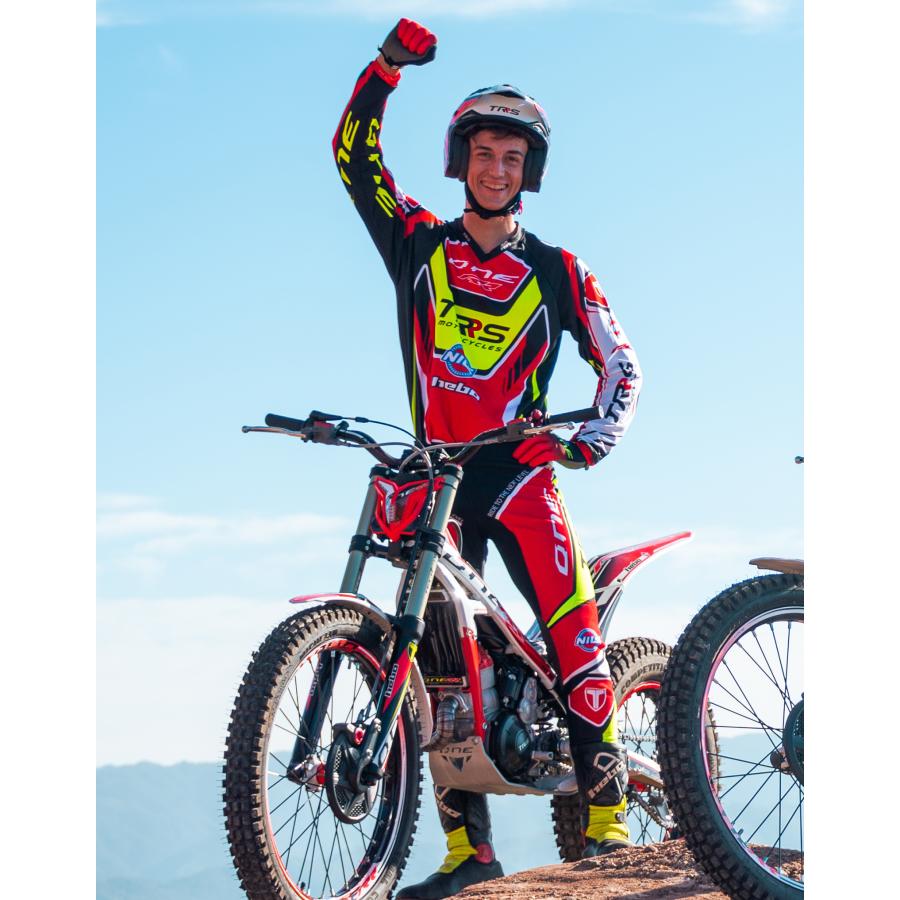 HRP3673 TRRS ファクトリーレプリカパンツ レッド/ブラック HEBO エボ