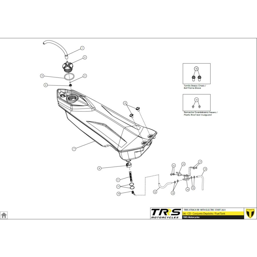 58021 WIRE CLAMP TRRS ラガレーシング : エトスデザイン - 通販