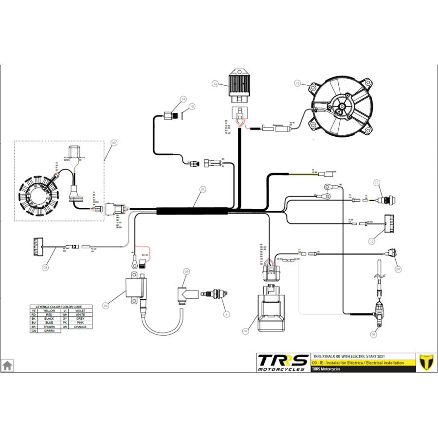 70234 ファンモーター　TRRS ラガレーシング