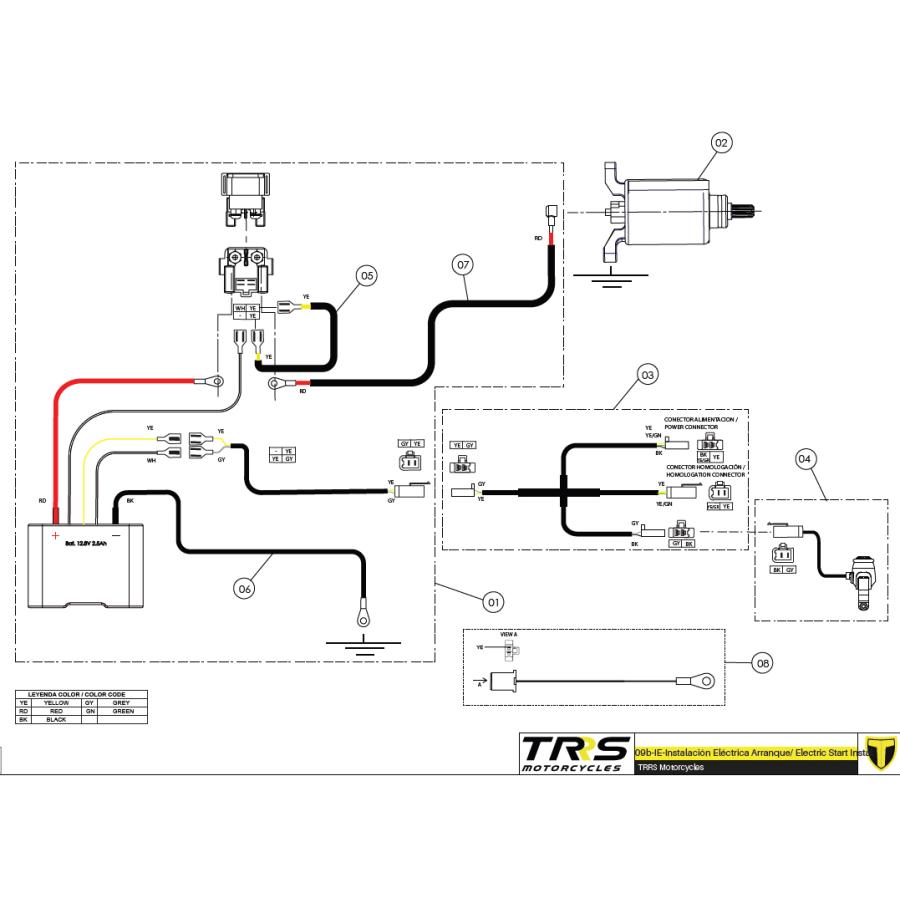 70257 スターターモーター 12v TRRS ラガレーシング : エトスデザイン