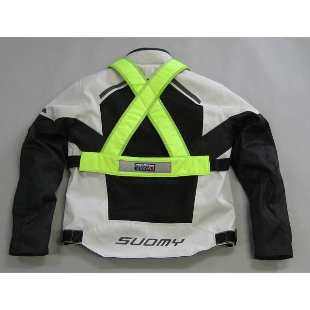 訳あり TRP001 TRY1 セイフティプロテクトVベスト 蛍光 チェストプロテクター 胸部パッド 装着簡単 バイク便、新聞配達、宅配業者様にもおすすめ | ETHOS | 03