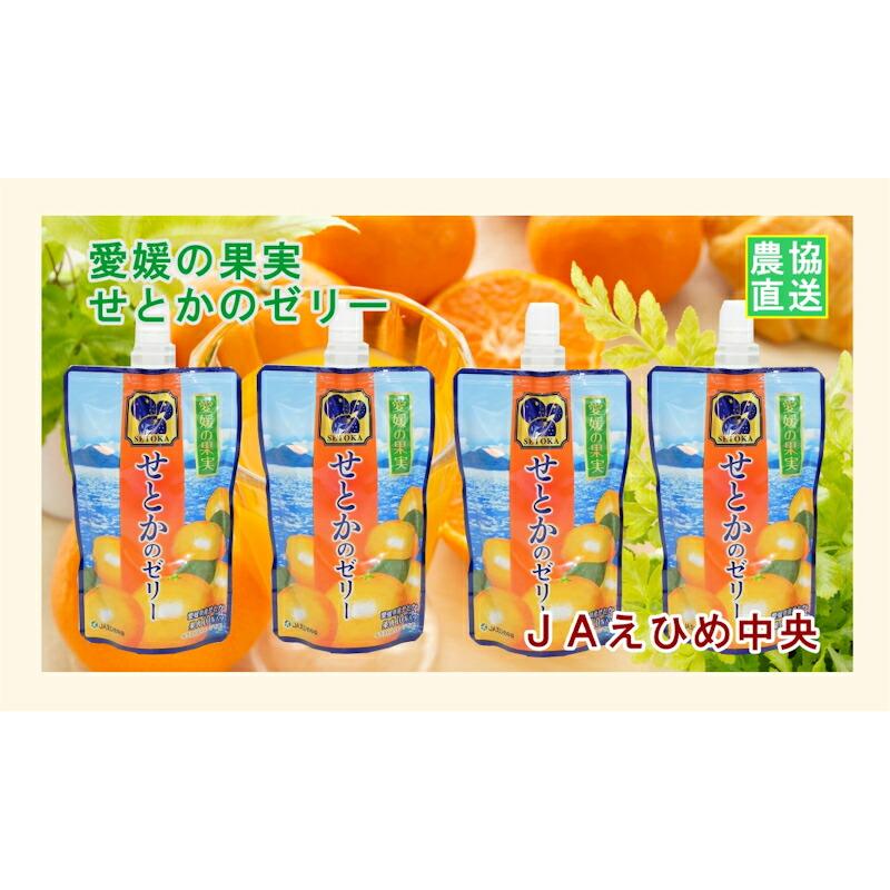 愛媛県の農協 JAえひめ中央 愛媛の果実 飲むせとかのゼリー 150g 24個