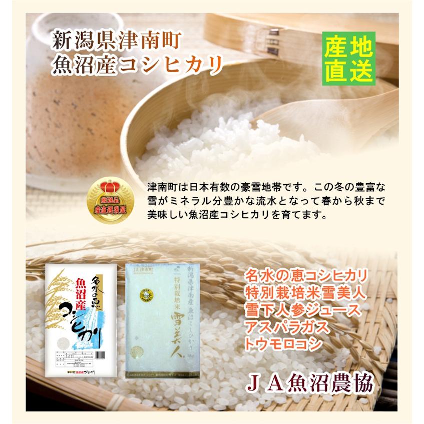 令和6年産 新米 コシヒカリ 30kg 玄米 特A地区 魚沼産 新潟県  
