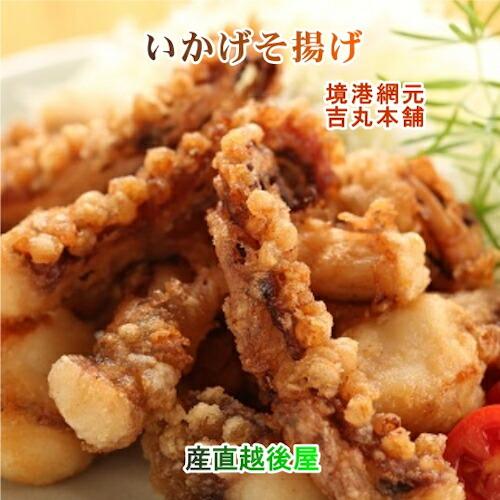 魚介類 水産加工品 いかげそ竜田揚げ 鳥取県 堺港市 網元吉丸水産 いかげそ竜田揚げ 0g 5パック 冷凍保存 送料無料 Yosimaru 03 5 産直越後屋 通販 Yahoo ショッピング