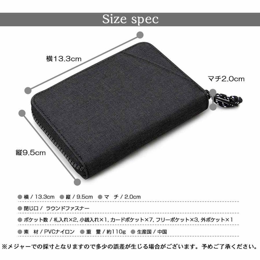 二つ折り財布 財布 小銭入れ 札入れ カード ウォレット サイフ さいふ シンプル プレゼント ギフト オシャレ ラウンドファスナー ナイロン プレゼント 608 Women Etiishop 通販 Yahoo ショッピング