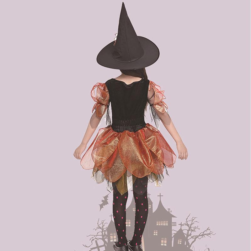ハロウィン 衣装 子供 女の子 魔女 ドレス 悪魔 コスプレ ハロウィン