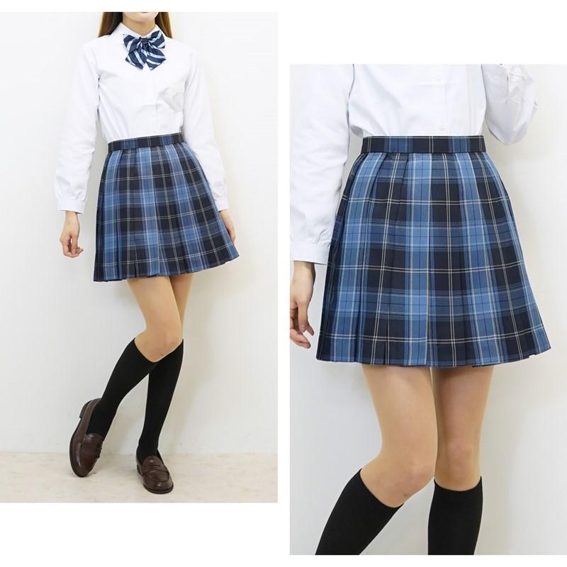 制服 スカート 制服スカート チェック コスプレ グレー スクール