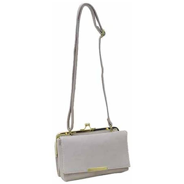 お財布バッグ ショルダー レディース レザー調お財布 ポシェット