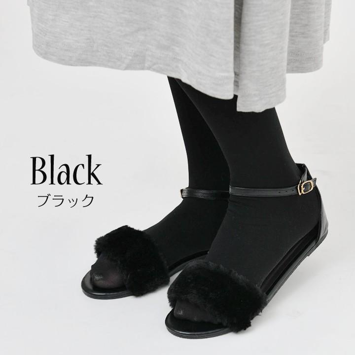 早い者勝ち‼️UGG ファー ストラップ フラットシューズ　ブラック‼️ 完売品 UGG Australia（アグオーストラリア） 並行輸入品 UGG アグ Funkette