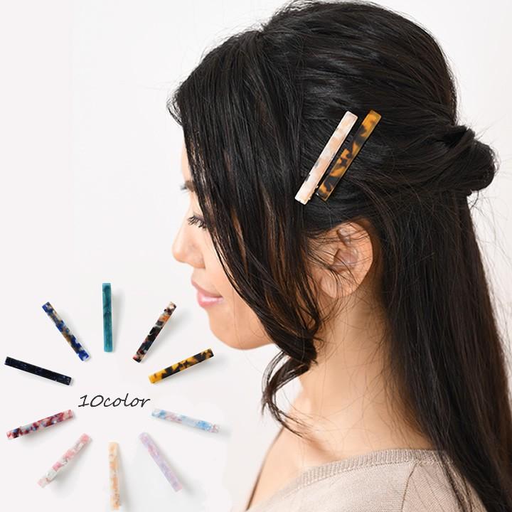 レディース ヘアアクセサリー 細め ヘアクリップ バンスクリップ レディース ヘアアクセサリー 細め ヘアクリップ バンスクリップ