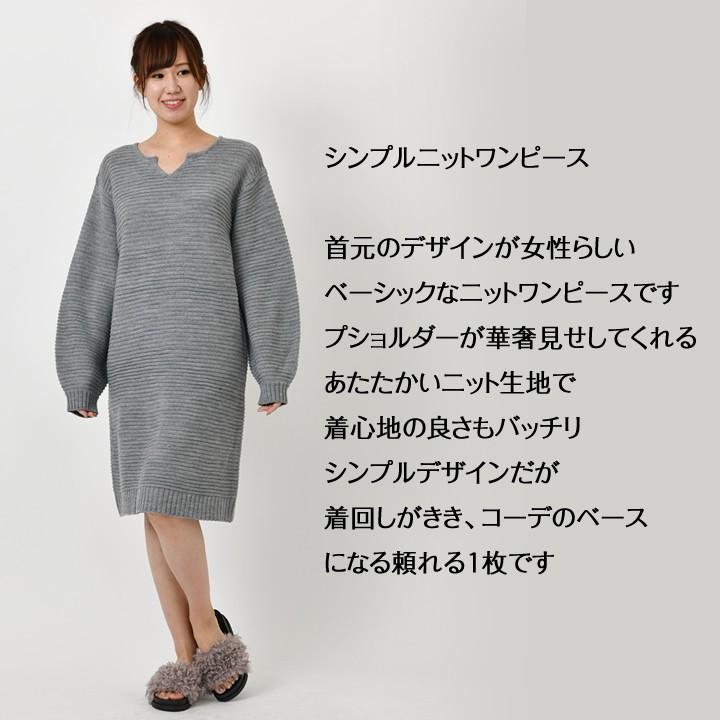 レディース ワンピース ニットワンピース ロング 秋冬 大きいサイズ ドロップショルダー タートルネック 長袖 ハイネック ひざ下 ゆったり ニットウェア Lo Etiishop 通販 Yahoo ショッピング
