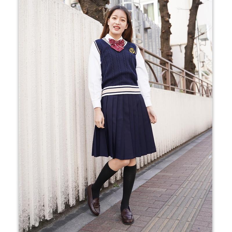 スクールスカート 制服 スカート 長め プリーツ 制服スカート 女子高生  