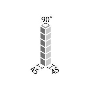 カラコンモザイクSカラー　90°曲紙張り　CCN-155　LIXIL　90-14　INAX　67　タイル