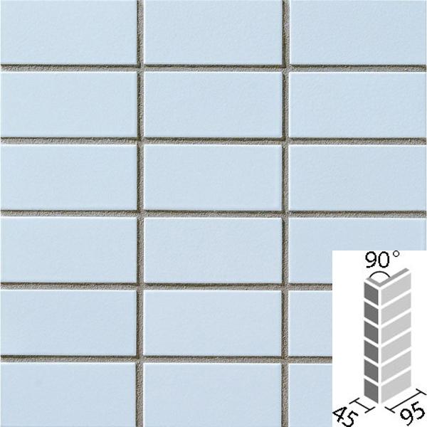 ベースカラー[はるかべ工法用] 50mm二丁 90°曲紙張り COM-A255/90-14/DPL-33　/ LIXIL INAX タイル 【ラフ】