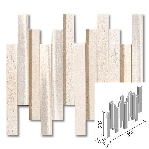エコカラットプラス　陶連子　とうれんじ　生成り　11枚 LIXIL ビジネス情報 | エコカラットプラス 陶連子（とうれんじ