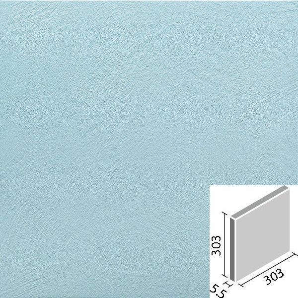エコカラットプラス　フェミーナ　303角平　ECP-303　グレイッシュブルー　タイル(6ケース)　LIXIL　INAX　FMN3N
