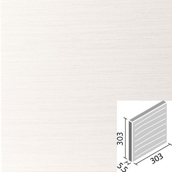 エコカラットプラス　シルクリーネ　303角平　SLA1N　タイル(9ケース)　LIXIL　ホワイト　ECP-303　INAX