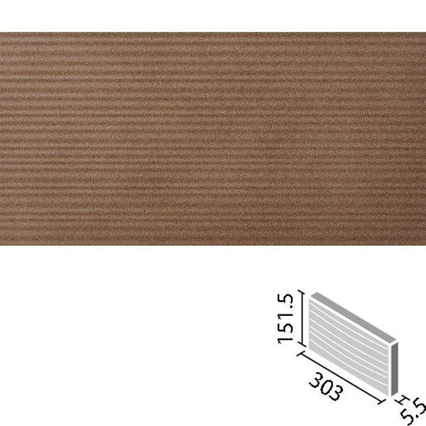 エコカラットプラス　グラナス　ラシャ　RAX3A　303×151角調整用平　タイル(7ケース)　ブラウン　ECP-315　LIXIL　INAX