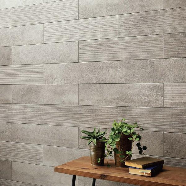 エコカラット エコカラットプラス ラフセメント 606×151角平(フラット