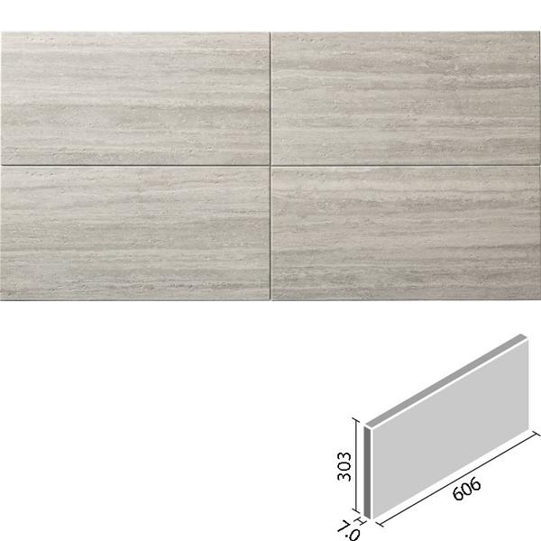 エコカラットプラス TVT2（R）6枚 エコカラット エコカラットプラス ネオトラバーチン 606×303角平