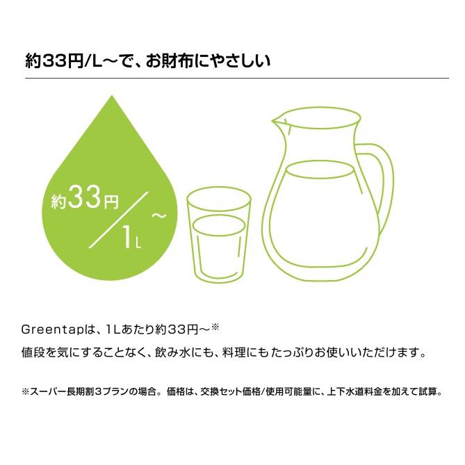 LIXIL キッチン用ミネラル浄水栓 グリーンタップ Greentap 冷水 LIXIL キッチン用ミネラル浄水栓 グリーンタップ Greentap 冷水