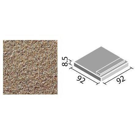 ニュージーネット100・150 100mm角段鼻 GK-111/12　/ LIXIL INAX 外装床タイル 玄関床 屋外床