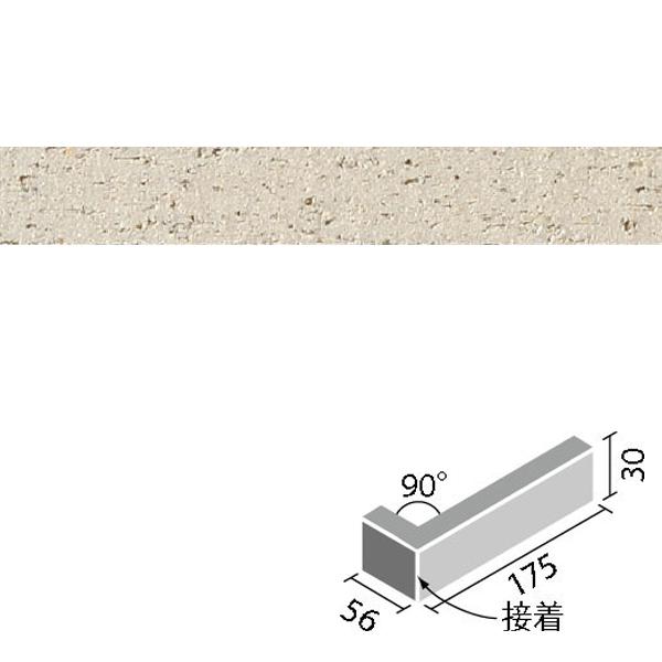 アクセントボーダー 90°曲[ラフ面](接着) HAL-30B 90-14 ABR-1　  LIXIL INAX タイル