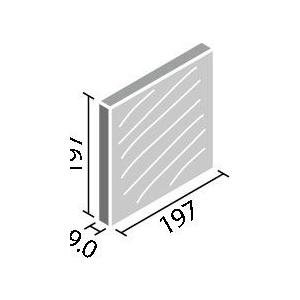 サーモタイル　クォーツ　200mm角平(内床・壁タイプ)　IFT-200　INAX　QZ-21　LIXIL　タイル