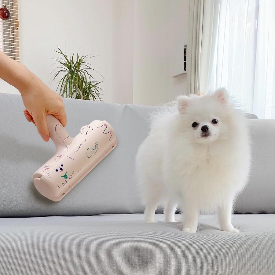 送料無料】ぱくぱくローラーCasey（キャシー）ポメラニアン 抜け毛