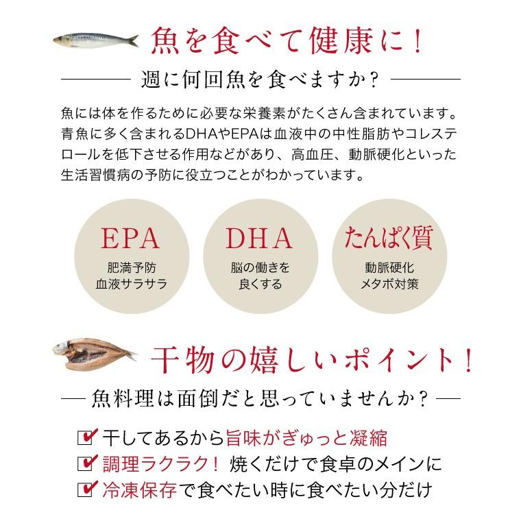 父の日 プレゼント ギフト 干物 5種7枚 のどぐろ 魚 干物 入 ((冷凍)) お取り寄せ 一夜干し魚 真空パック 人気 50代 60代 70代｜etizentakaraya｜03