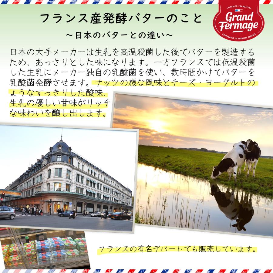 フランス産発酵バター セル・ドゥ・メール２５０ｇ 海塩の結晶入り　有塩バター |  | 04