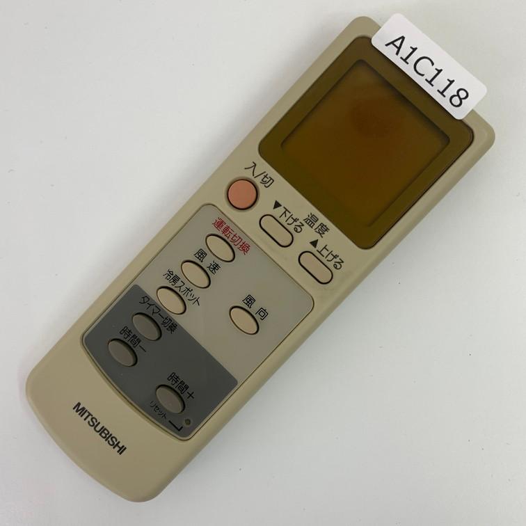 A1C118 【送料250円】エアコン リモコン / 三菱 MITSUBISHI EG72