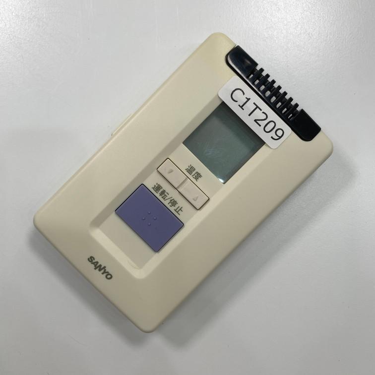 C1T209 【送料250円】エアコン リモコン / SANYO サンヨー 三洋 RCS