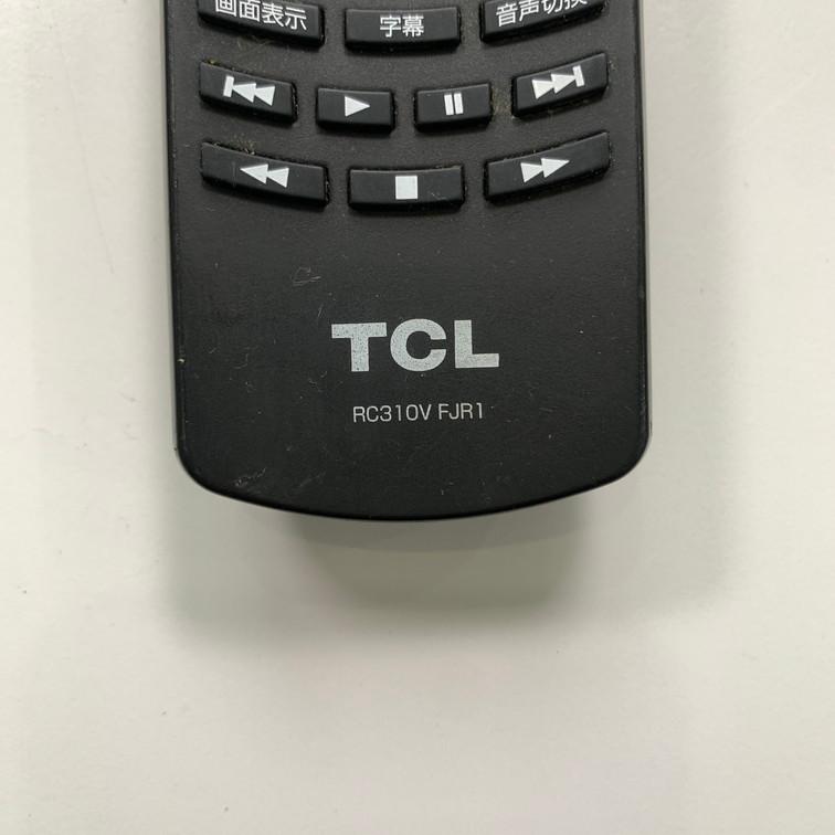 C1T882 【送料250円】 TV リモコン / TCL RC310V FJR1 動作確認済み