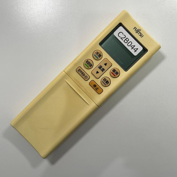C2B044 【送料２５０円】エアコン リモコン / Fujitsu 富士通 AR-RFF2J 動作確認済み★即発送★ 冷房 暖房 |  | 01
