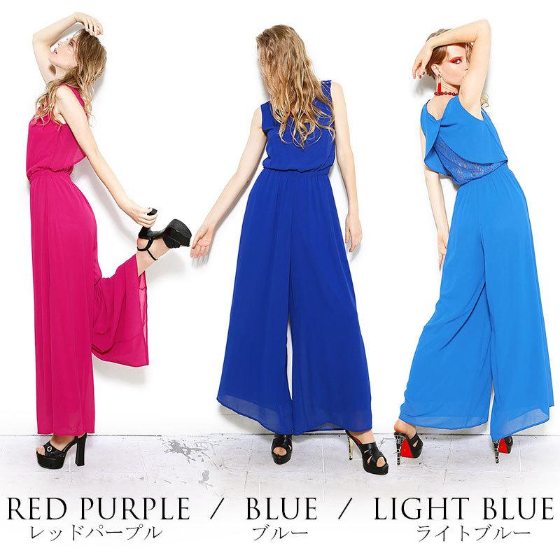 オールインワン ダンス 衣装 ワンピース パンツ ワイドパンツ ドレス  